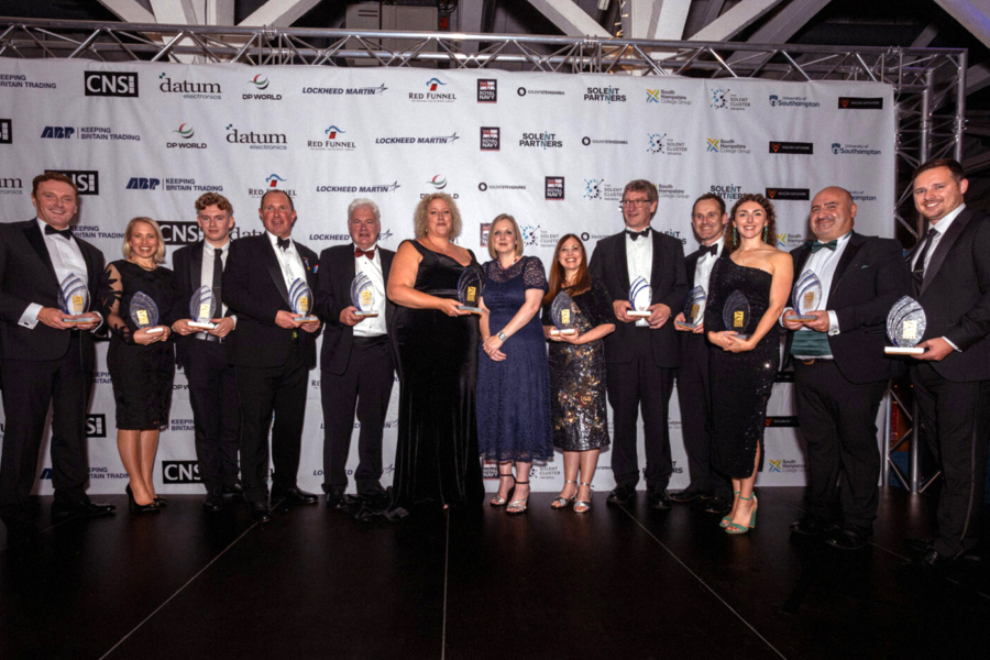 Rachel Kitley at the Maritime UK Solent Awards 2023