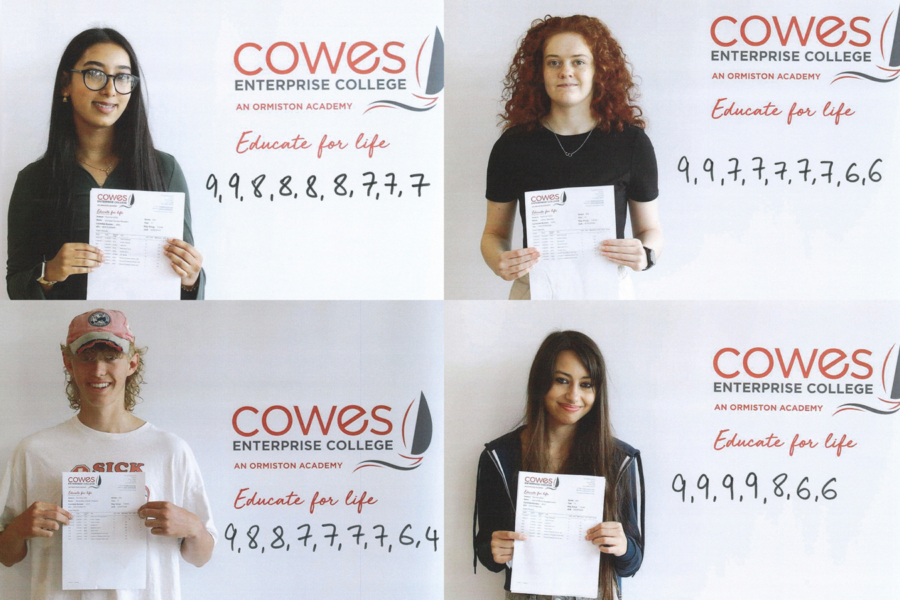 Cowes results montage