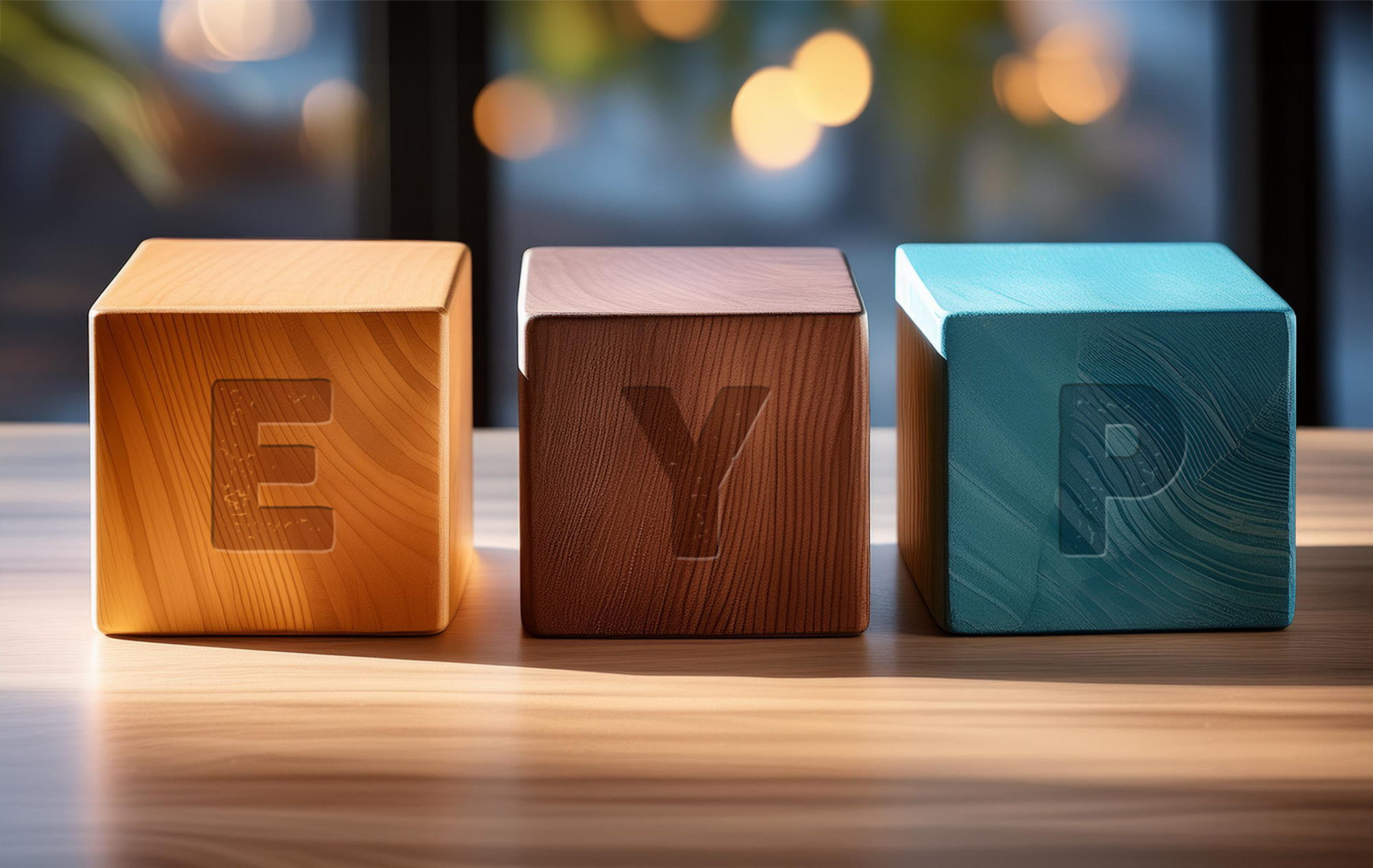 Early Years wooden blocks