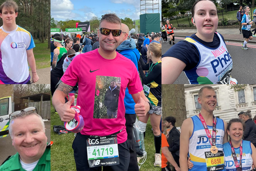 OAT London Marathon runners