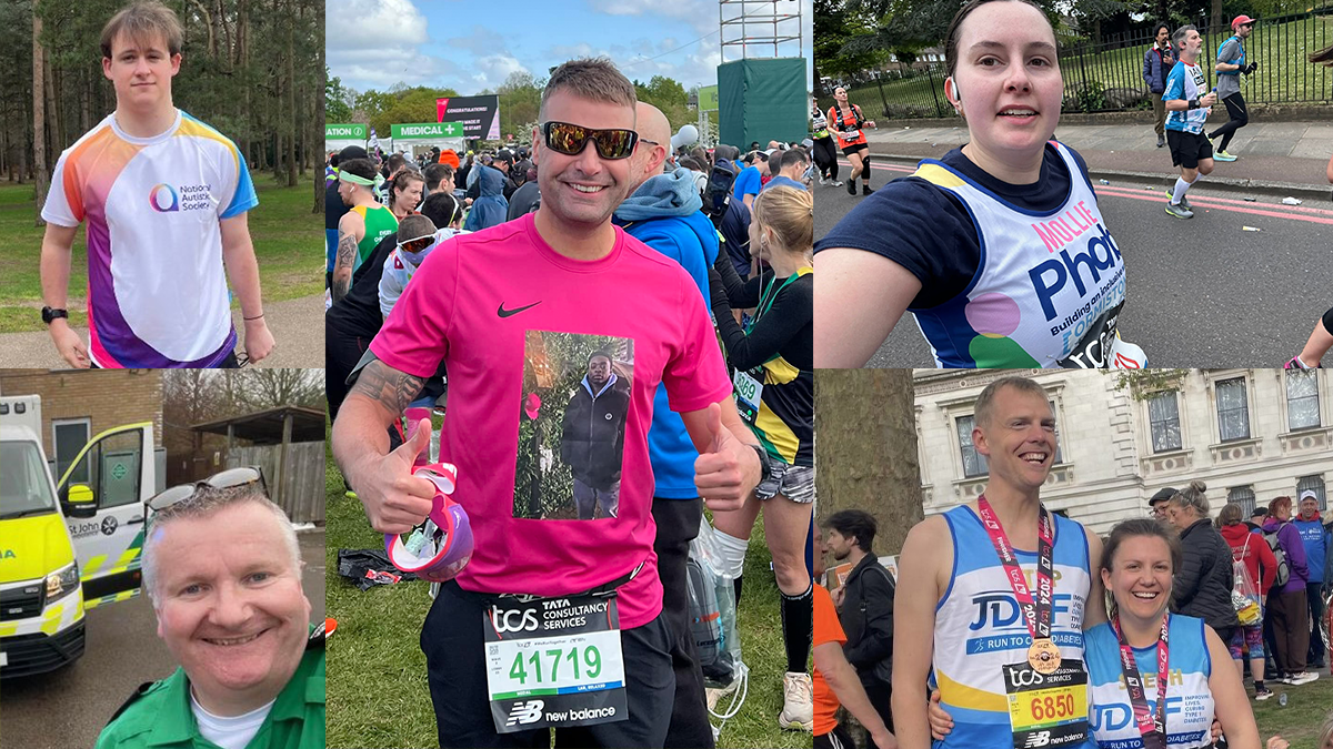 OAT London Marathon runners