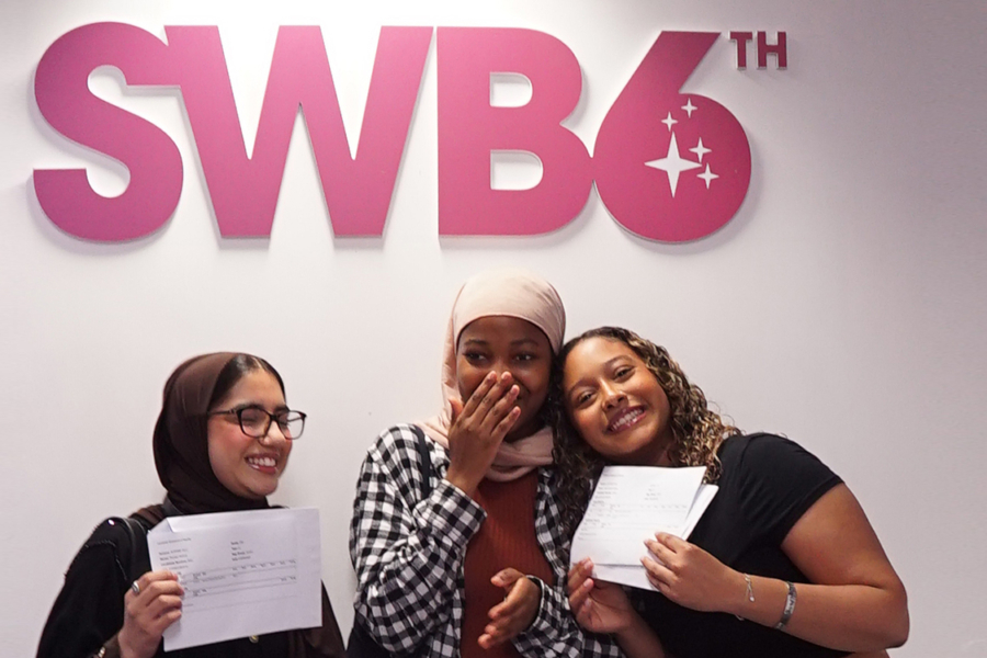 SWB6 a-level results