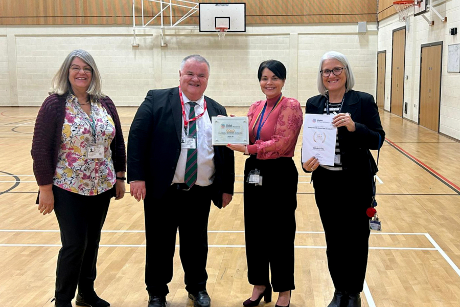 Sandymoor gold level award