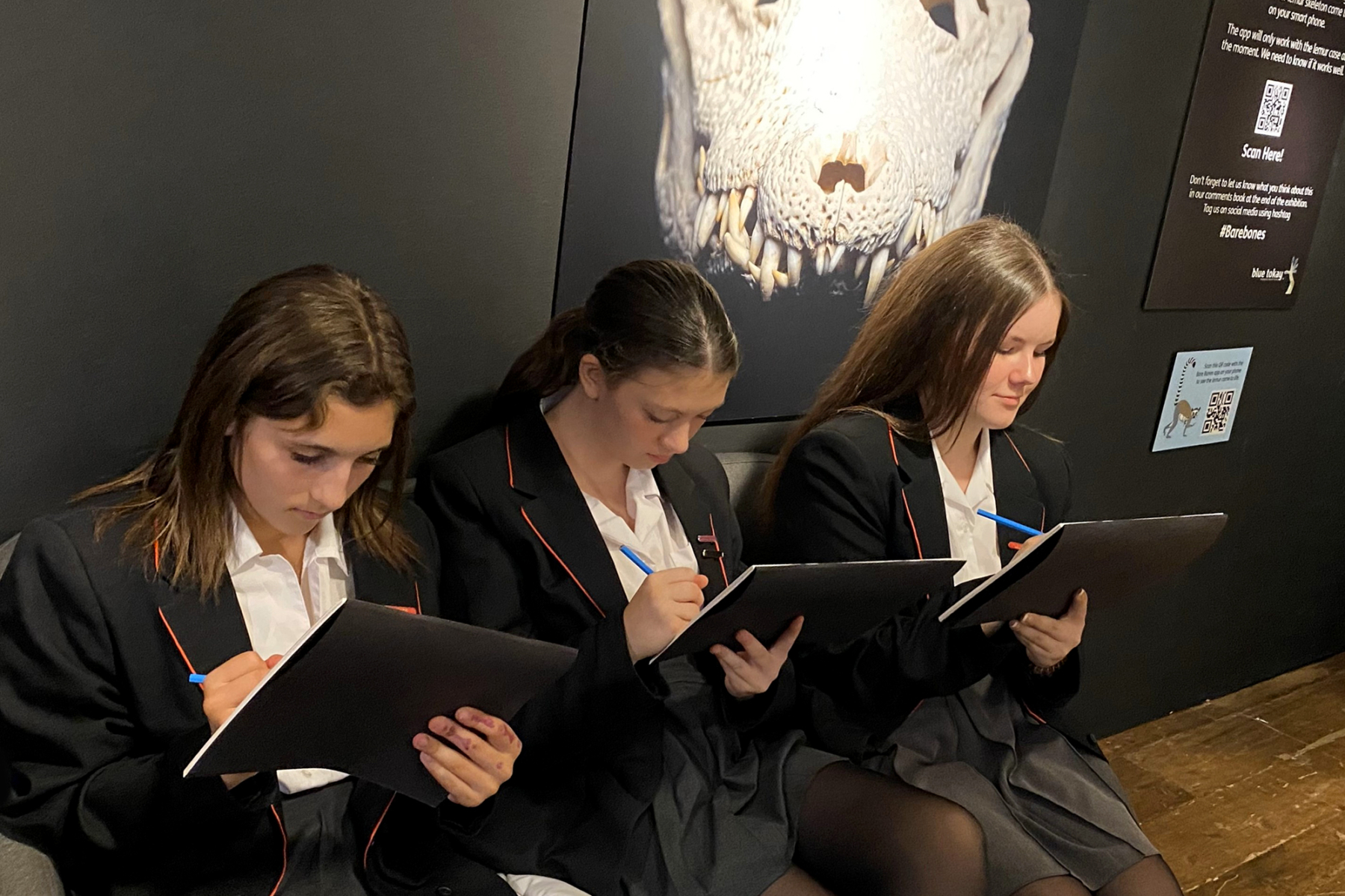 Venture students at the Time and Tide Museum